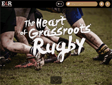 Tablet Screenshot of everything4rugby.com